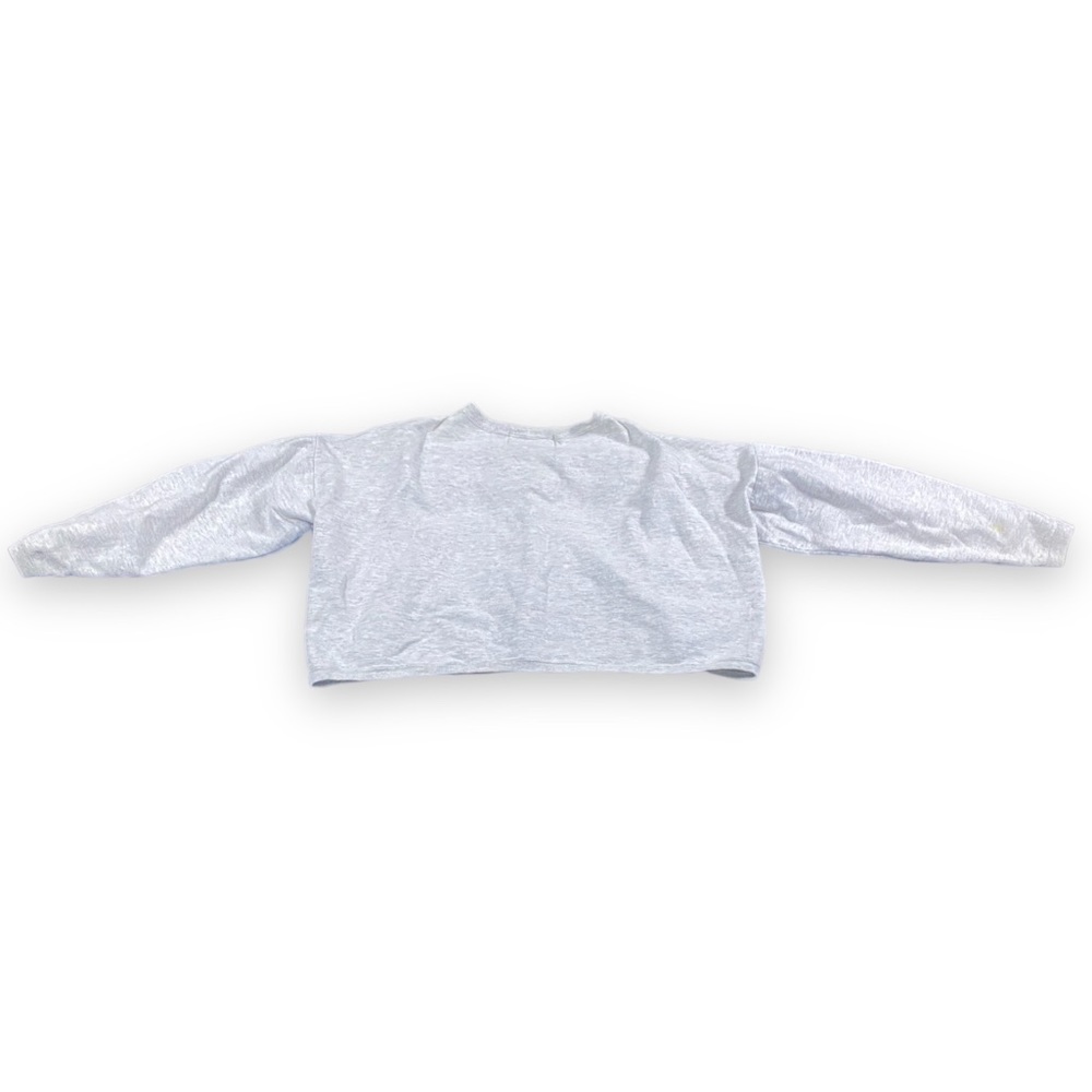 Vintage Cincinnati Bengals Crewneck Crop Top Sweater Cliff Engle Large VTG 90s - Picture 2 of 6